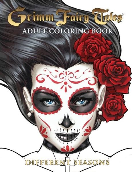 Cover for Joe Brusha · Grimm Fairy Tales Adult Coloring Book Different Seasons (Paperback Bog) [Adult Coloring Book Halloween edition] (2016)