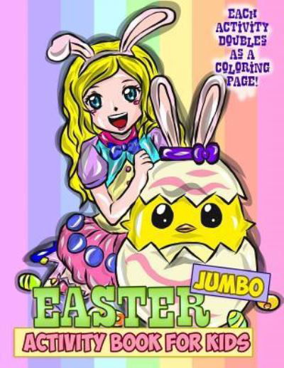 Cover for Little Brainiac Books · Jumbo Easter Activity Book for Kids (Paperback Bog) (2018)