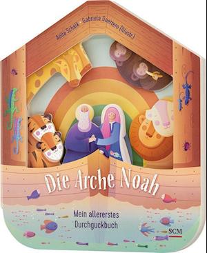 Cover for Anita Schalk · Die Arche Noah - Mein allererstes Durchguckbuch (Board book) (2021)