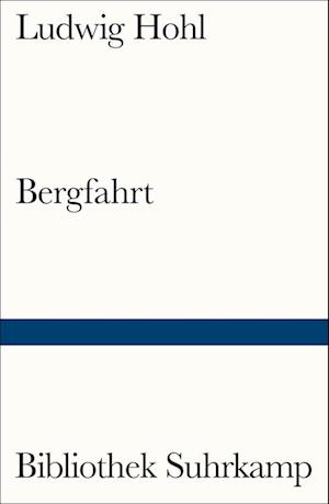 Cover for Ludwig Hohl · Bergfahrt (Book) (2023)