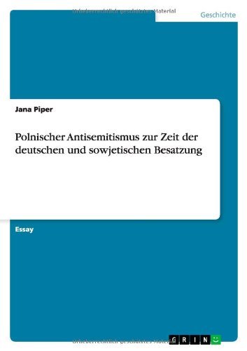 Cover for Piper · Polnischer Antisemitismus zur Zei (Bok) [German edition] (2013)