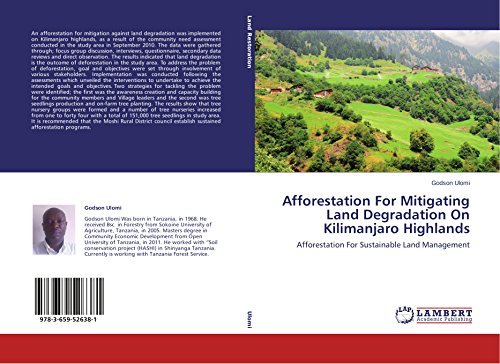 Cover for Ulomi Godson · Afforestation for Mitigating Land Degradation on Kilimanjaro Highlands (Paperback Book) (2014)