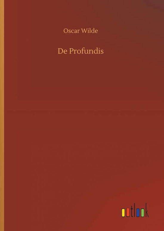 Cover for Wilde · De Profundis (Book) (2018)