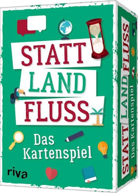 Cover for Riva Verlag · Statt Land Fluss - Das Kartenspiel (SPILL) (2021)