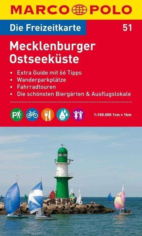 Cover for Mair-Dumont · Marco Polo Freizeitkarte: Mecklenburger Ostseeküste (Hardcover Book) (2013)