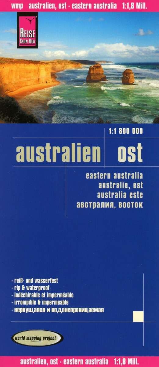 Cover for Reise Know-How · World Mapping Project: Australia East (Hardcover bog) (2019)
