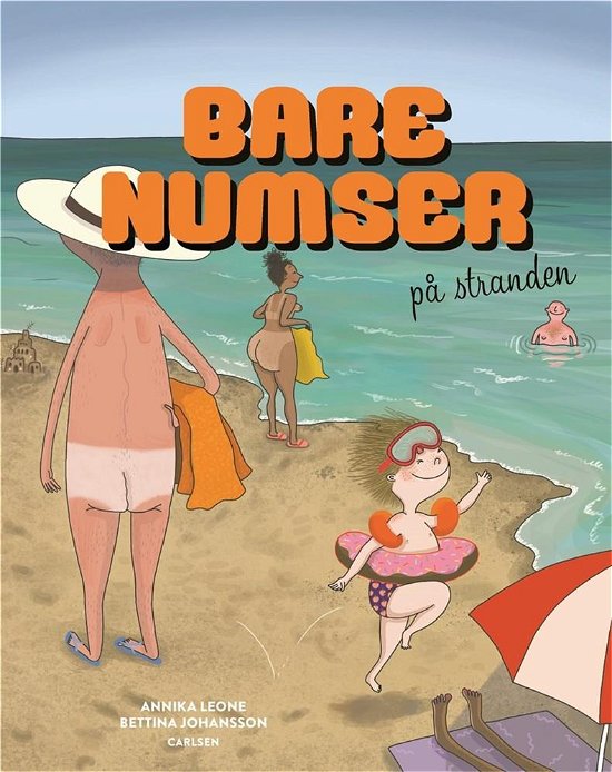 Cover for Annika Leone · Bare numser: Bare numser på stranden (Bound Book) [1. Painos] (2021)