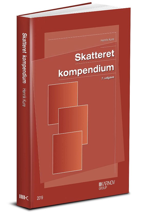 Cover for Henrik Kure · Skatteret (Sewn Spine Book) [7.º edición] (2019)