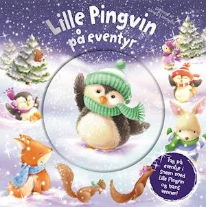 Cover for Julebog: Lille Pingvin på eventyr (Hardcover Book) [1. Painos] (2020)