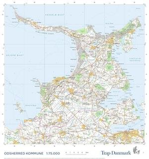 Cover for Trap Danmark · Trap Danmark: Kort over Odsherred Kommune (Map) (2022)