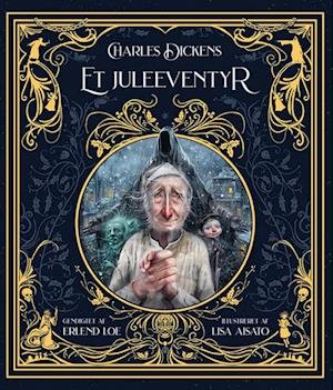 Cover for Erlend Loe Charles Dickens · Et juleeventyr (Hardcover bog) [1. udgave] (2023)