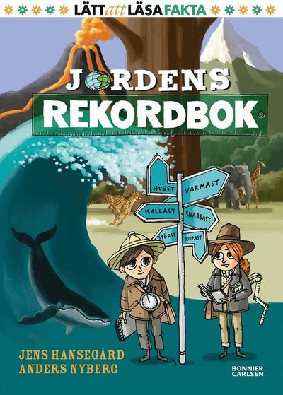 Cover for Jens Hansegård · Jordens rekordbok (Bound Book) (2014)