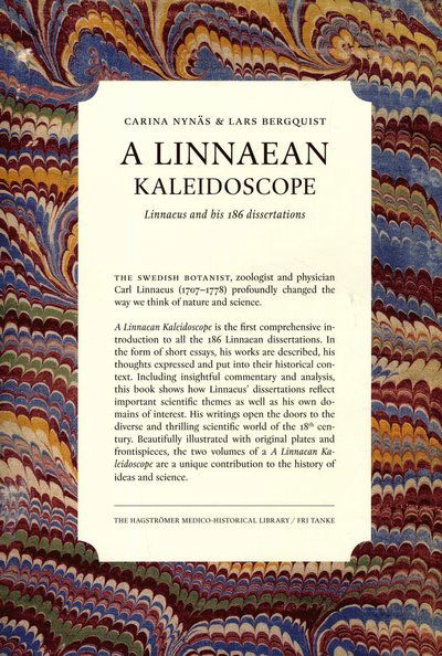 Cover for Carl von Linné · Hagströmerbibliotekets skrifts: A Linnaean Kaleidoscope. Vol. 1 och 2 (Bound Book) (2016)