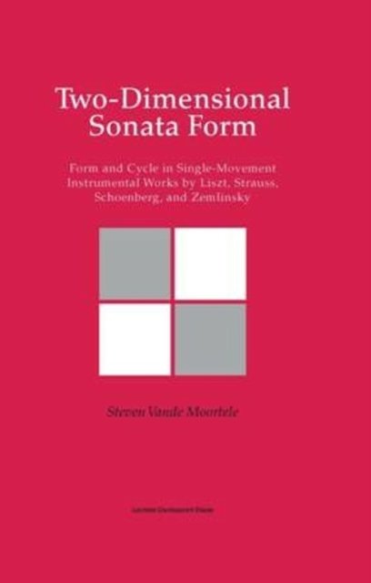 Steven Vande Moortele · Two-Dimensional Sonata Form: Form and Cycle in Single-Movement Instrumental Works by Liszt, Strauss, Schoenberg and Zemlinsky - Studies in Musical Form (Taschenbuch) (2024)