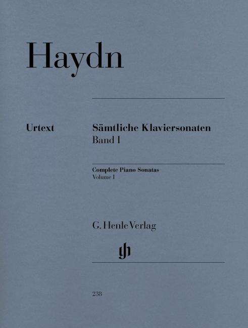 Sämtl.Klaviersonaten.1.HN238 - J. Haydn - Książki - SCHOTT & CO - 9790201802381 - 6 kwietnia 2018