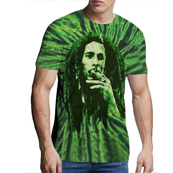 Cover for Bob Marley · Bob Marley Unisex T-Shirt: Smoke (Wash Collection) (T-shirt)