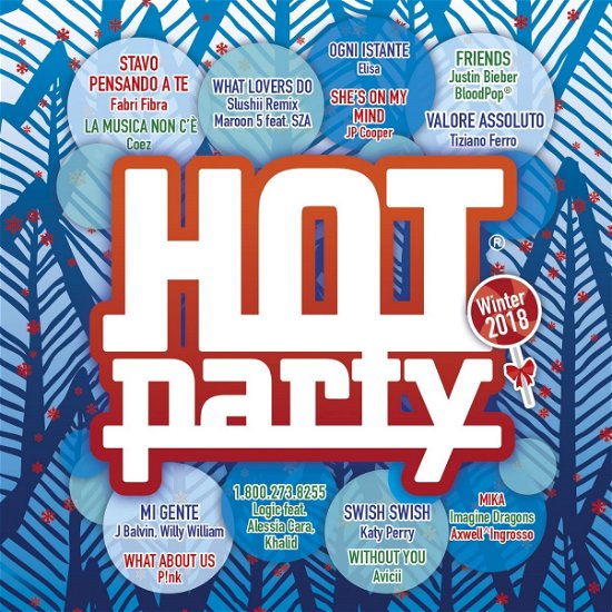 Cover for Aa.vv. · Hot Party Winter 2018 (CD) (2017)