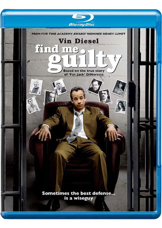 Cover for Blu-ray · Find Me Guilty (Blu-ray) (2019)