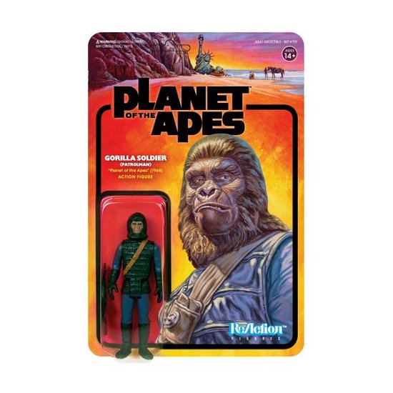 Planet Of The Apes Reaction Figure - Ape Soldier 2 (Patrolman) - Planet of the Apes - Merchandise - SUPER 7 - 0811169034382 - 20. februar 2019