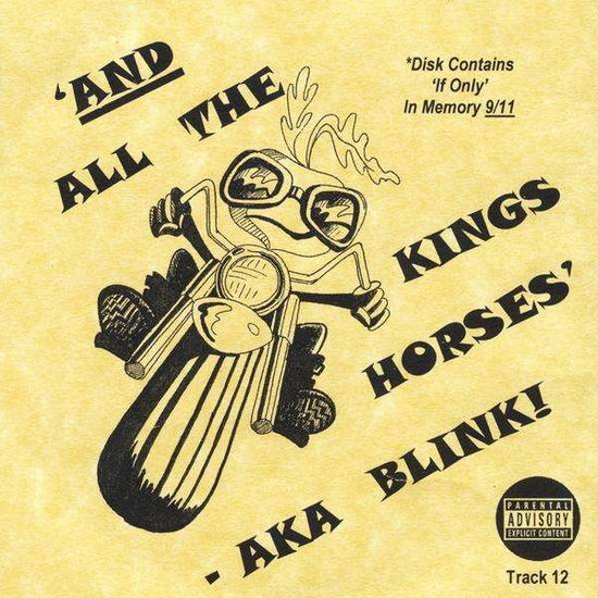 Cover for Jonathan Taylor · And All the Kings Horses-aka Blink (CD) (2010)