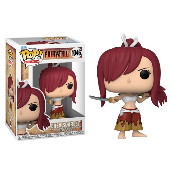 Cover for Funko Pop! Animation: · Fairy Tail- Erza Scarlet (MERCH) (2022)