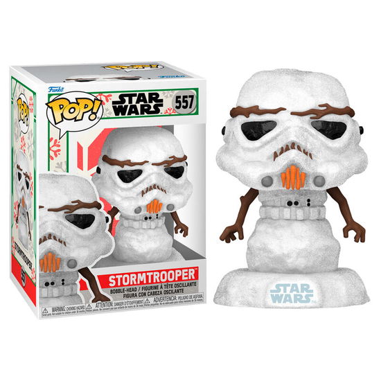 Holiday- Stormtrooper (Snwmn) - Funko Pop! Star Wars: - Merchandise - Funko - 0889698643382 - 15 september 2023