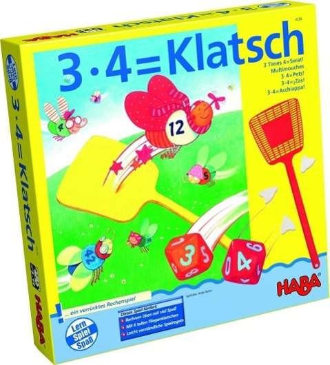 Cover for Speelgoed | Wooden Toys · 3x4=Klatsch (Spiel) 4538 (Bog)