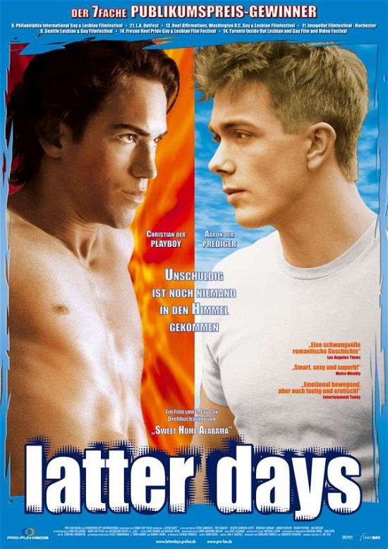 Latter Days - Steve Sandvoss / Wes Ramsey - Elokuva - PRO-FUN MEDIA - 4031846005382 - torstai 9. lokakuuta 2008