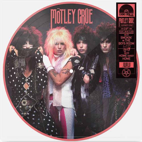 Cover for Mötley Crüe · Smokin' In The Boys Room / Home Sweet Home (12&quot;) [RSD 2025 Picture Disc edition] (2025)