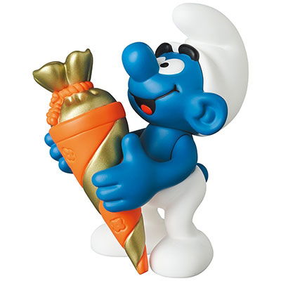 Smurfs Series 1 Smurf with Surprise Cone Udf Figur - Medicom - Merchandise -  - 4530956157382 - January 3, 2024