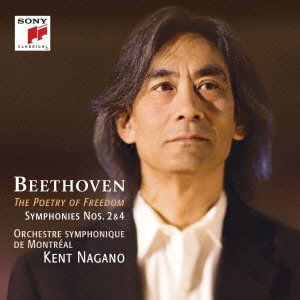 Cover for Kent Nagano · Beethoven: Symphonies No. 2 &amp; No. 4 (CD) (2014)