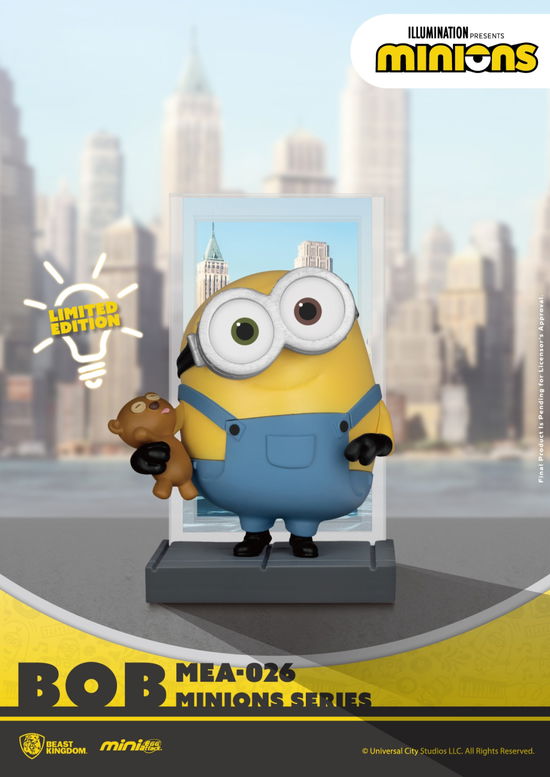 Minions Bob Mini Egg Attack Figure - Minions - Koopwaar - BEAST KINGDOM - 4711061155382 - 