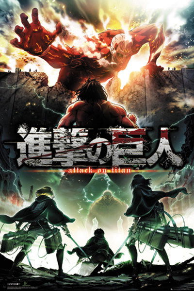 Cover for Poster - Maxi · ATTACK ON TITAN SEASON 2 - Poster 61X91 - Key Art (MERCH) (2019)