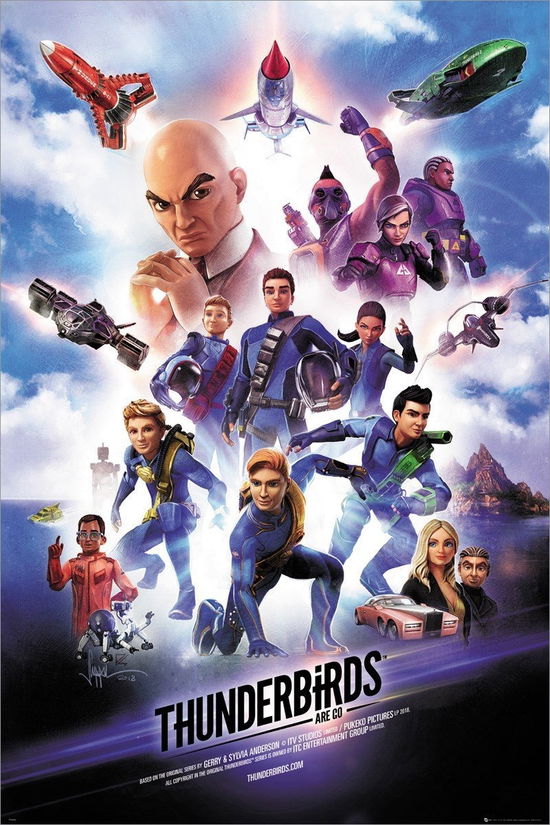 Cover for Thunderbirds Are Go · Thunderbirds Are Go: Keyart (Poster Maxi 61x91,5 Cm) (MERCH)