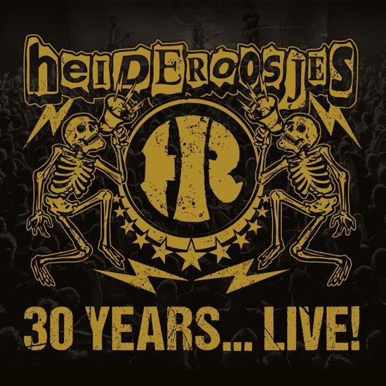 Cover for Heideroosjes · 30 Years Live! (LP) [Coloured edition] (2019)