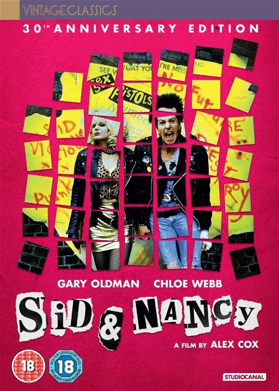 Sid And Nancy - Sid and Nancy - Film - Studio Canal (Optimum) - 5055201832382 - 29. august 2016
