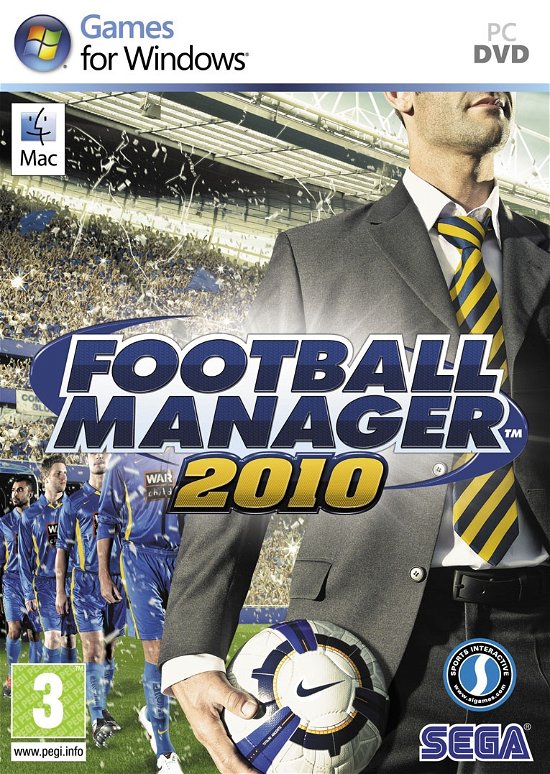 Cover for Spil-pc · Football Manager 2010 (PC/MAC) (2009)