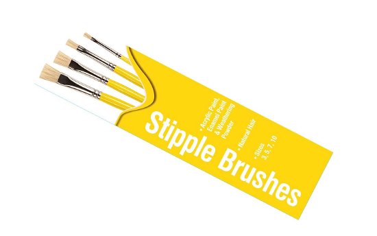 Humbrol Brush Pack Stiplle 3 5 7 10 - Humbrol Brush Pack Stiplle 3 5 7 10 - Merchandise - Airfix-Humbrol - 5055286657382 - 