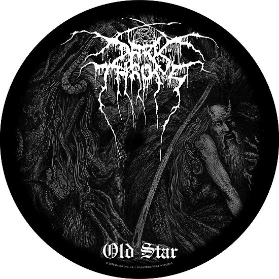 Cover for Darkthrone · Darkthrone Back Patch: Old Star (MERCH) [Black edition] (2019)