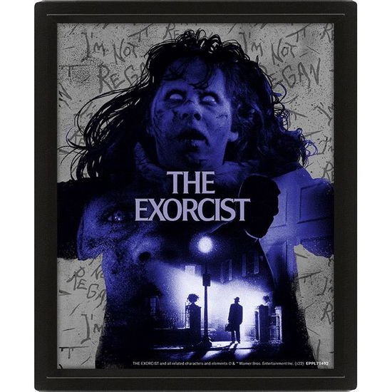 Cover for The Exorcist · THE EXORCIST - Exorcism - 3D Lenticular Poster 26x (Toys)