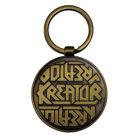 Cover for Kreator · Kreator Keychain: Satan Is Real Emblem (Back Print) (MERCH)