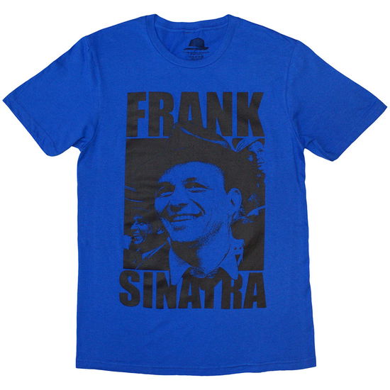 Cover for Frank Sinatra · Frank Sinatra Unisex T-Shirt: Montage Photos (Blue) (T-shirt) [size S] (2024)