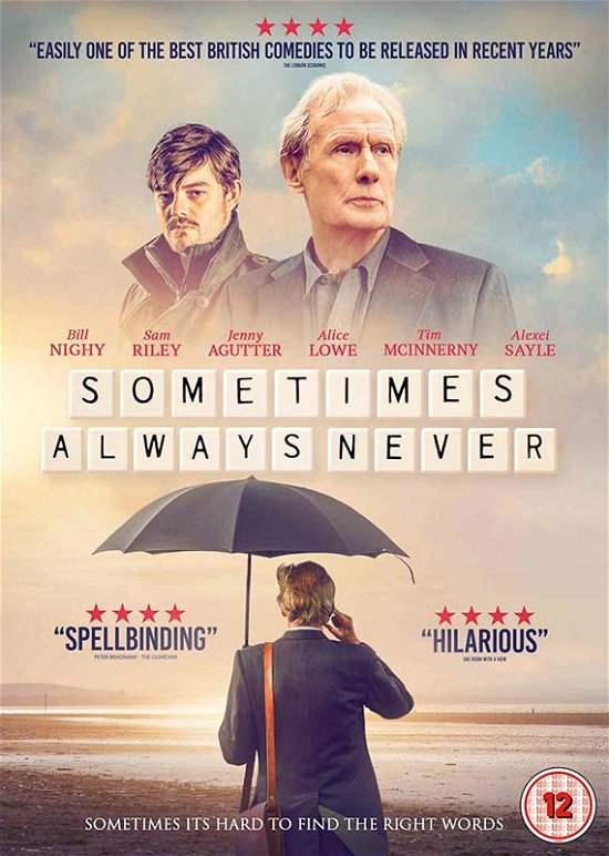 Cover for Sometimes Always Never (DVD) (2019)