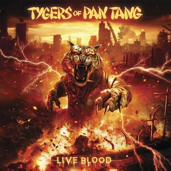 Live Blood - Tygers of Pan Tang - Musik - MIGHTY MUSIC / SPV - 5700907272382 - 26 april 2024