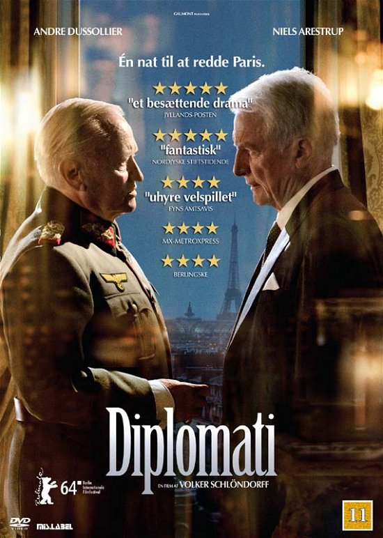 Cover for André Dussollier / Niels Arestrup · Diplomati (DVD) (2015)