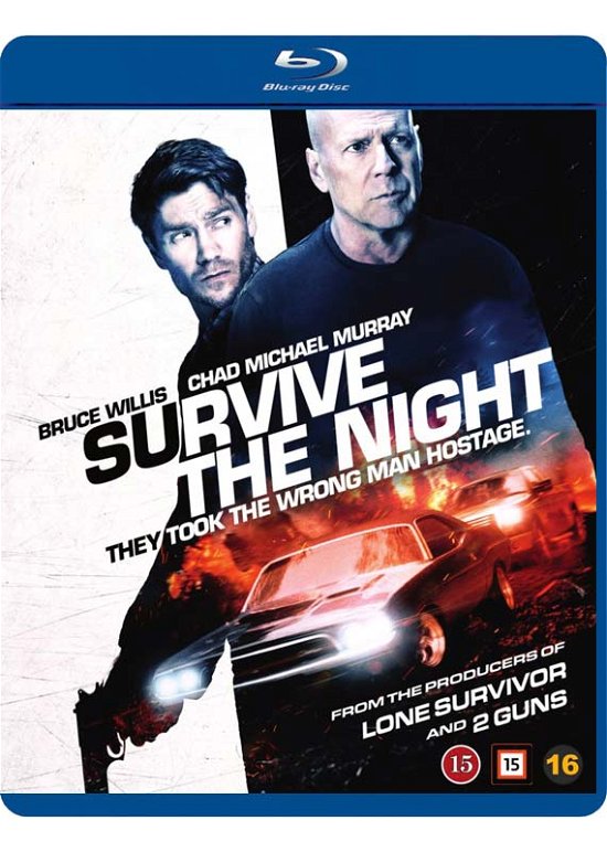 Cover for Bruce Willis · Survive the Night (Blu-ray) (2020)