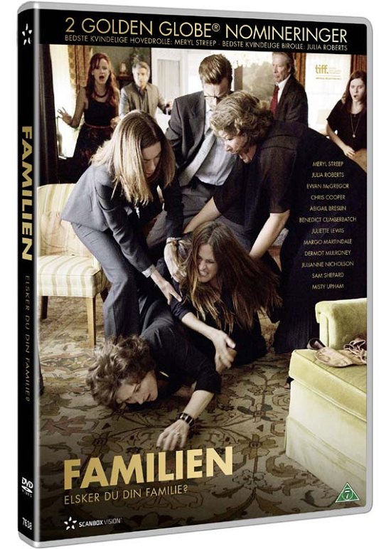 Cover for Familien (August: Osage County) (DVD) (2014)