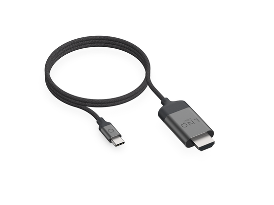 Cover for Linq · Cable Linq Usb-c To Hdmi 4k@60hz, 2m, Braided, Gra (Merchandise) (MERCH)