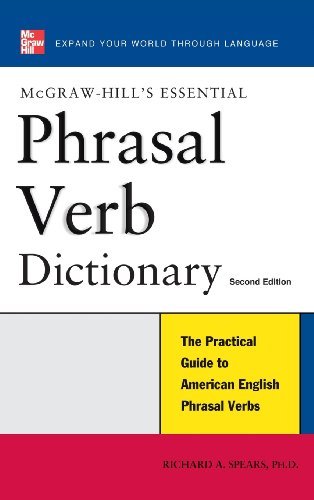 Essential Phrasal Verb Dict-2e - Spears - Livres - McGraw-Hill - 9780071841382 - 27 septembre 2008