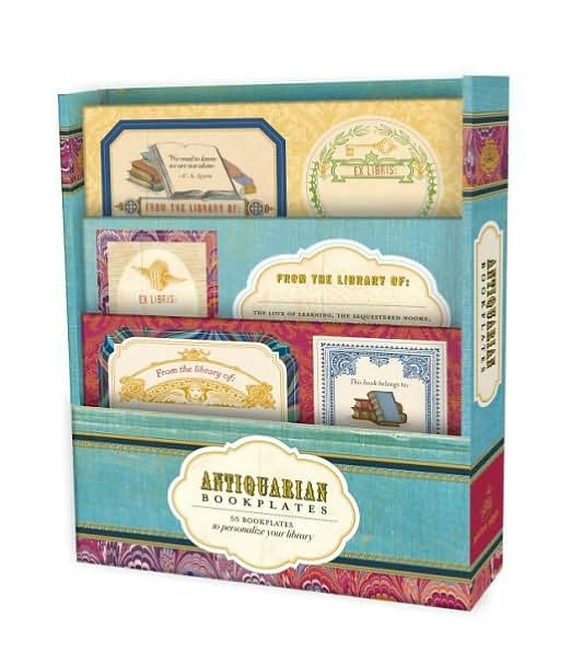 Antiquarian Bookplates: 55 Bookplates to Personalize Your Library - Potter Gift - Livros - Random House USA Inc - 9780307465382 - 29 de dezembro de 2009